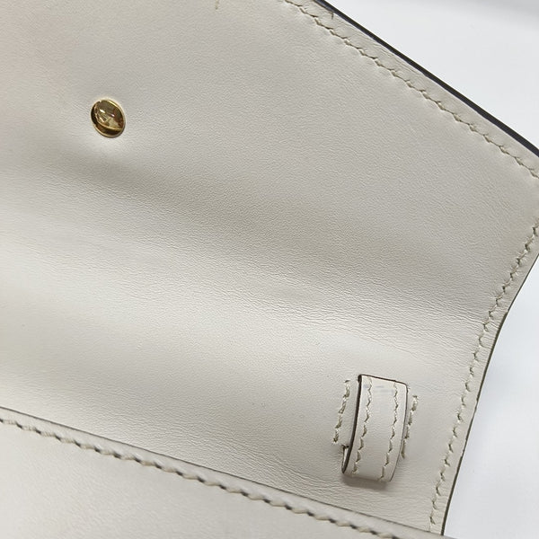 Sylvie Mini Calfskin White