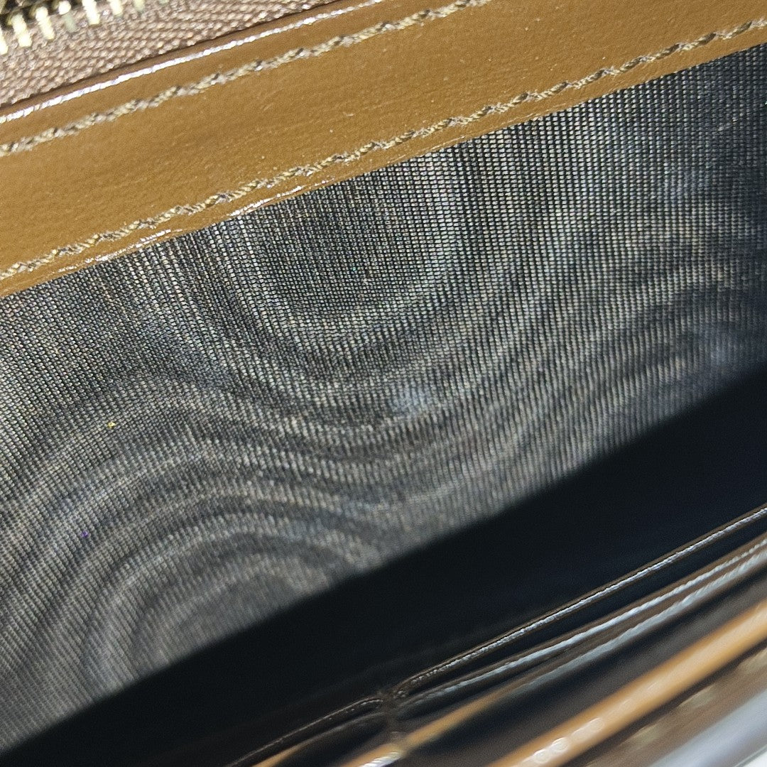 Jackie 1961 Mini Monogram Coated Canvas Beige