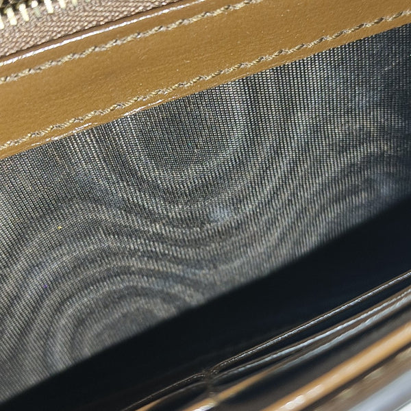Jackie 1961 Mini Monogram Coated Canvas Beige
