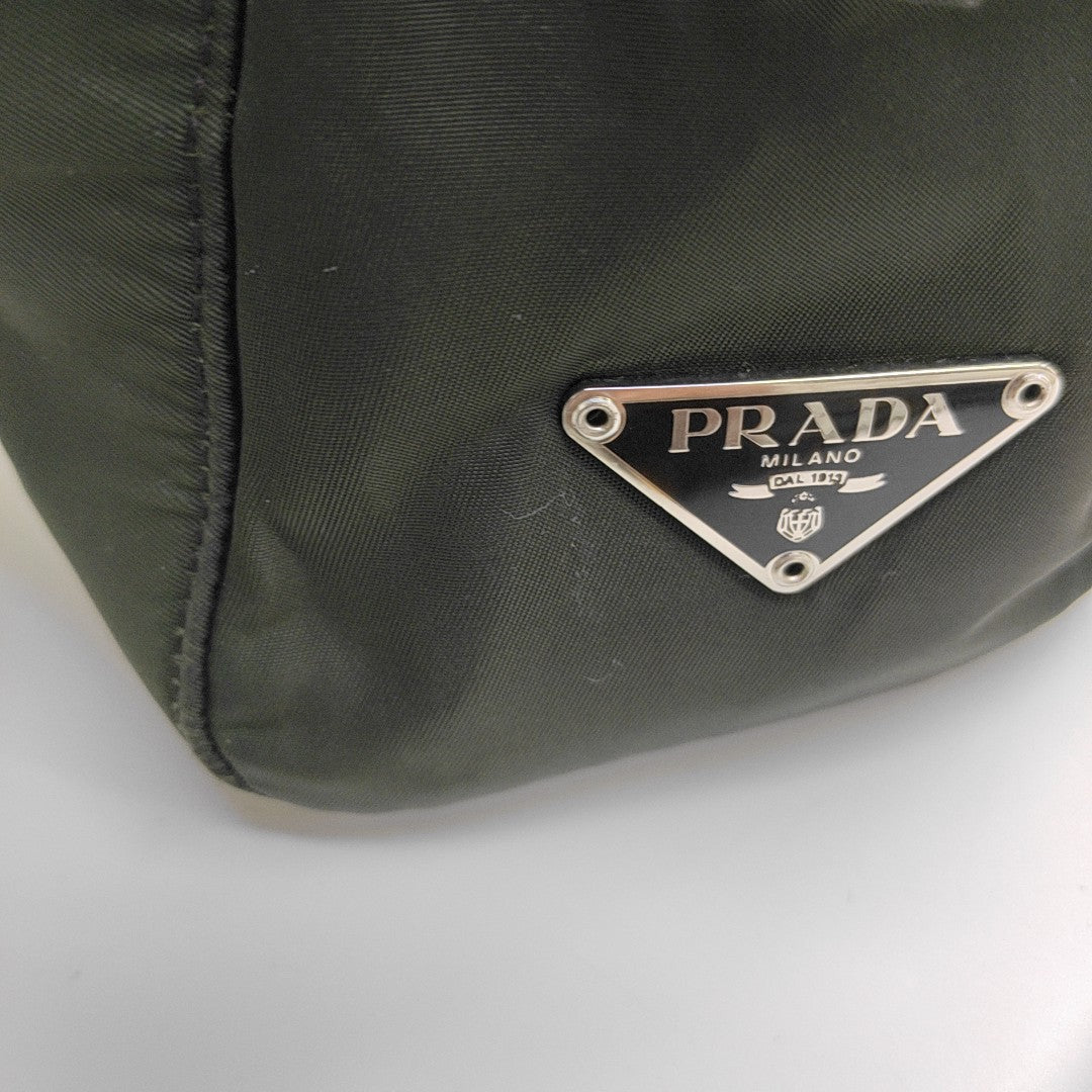 Nylon Tote Bag Green