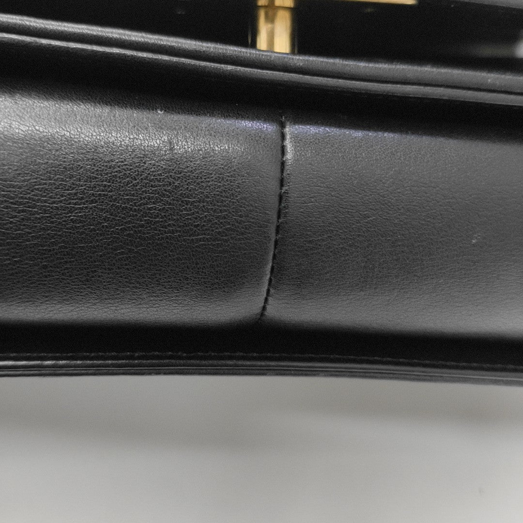 BOY CHANEL Large Quilted Calfskin Black