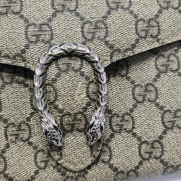 Dionysus Monogram Lona Revestida Beige