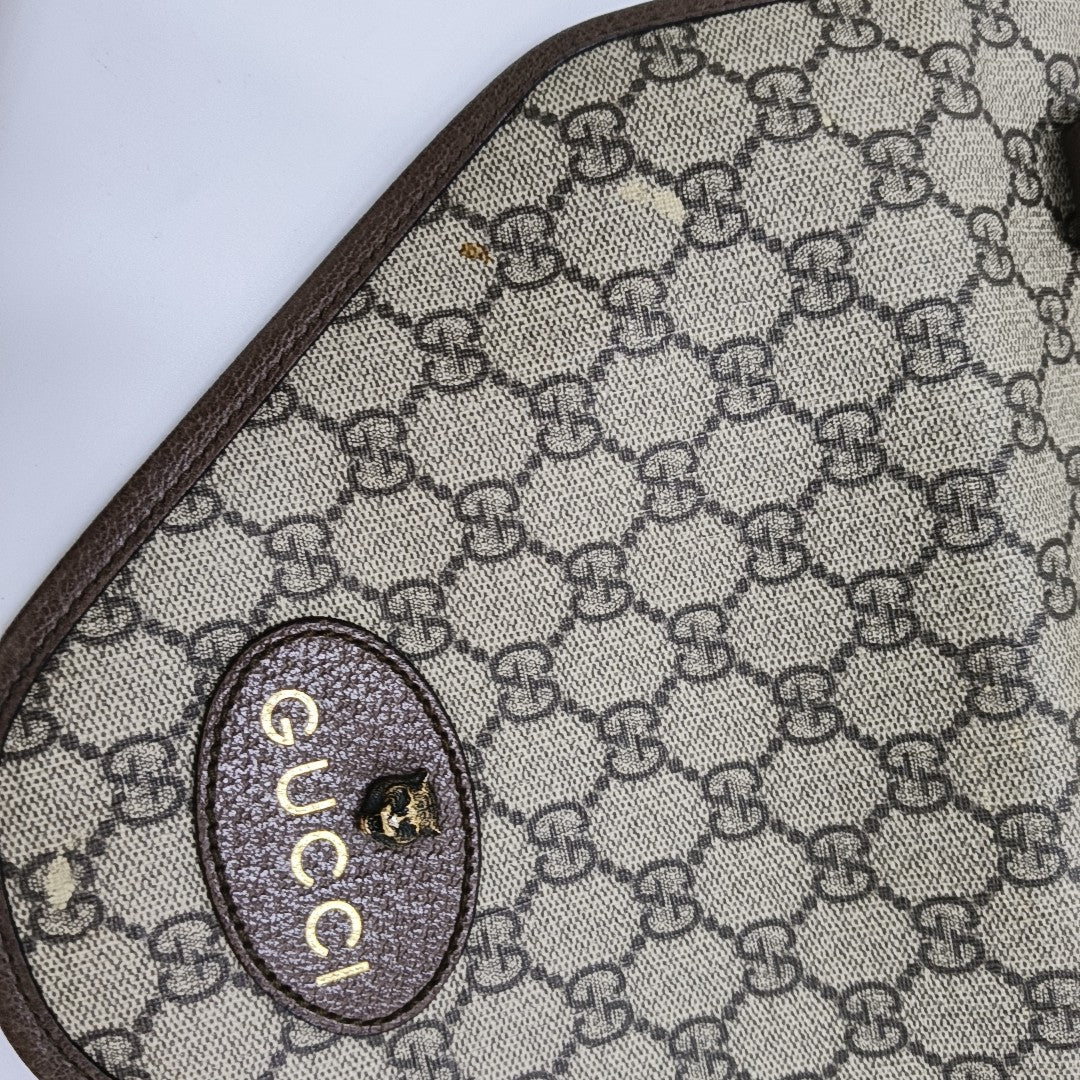 Neo Vintage Monogram Coated Canvas Brown