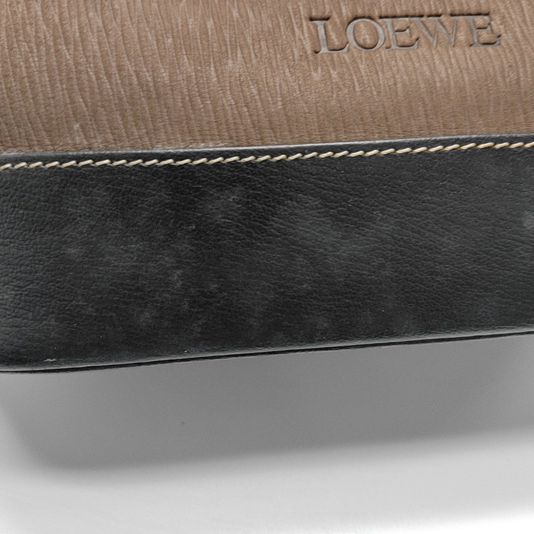 Calfskin Shoulder Bag Brown