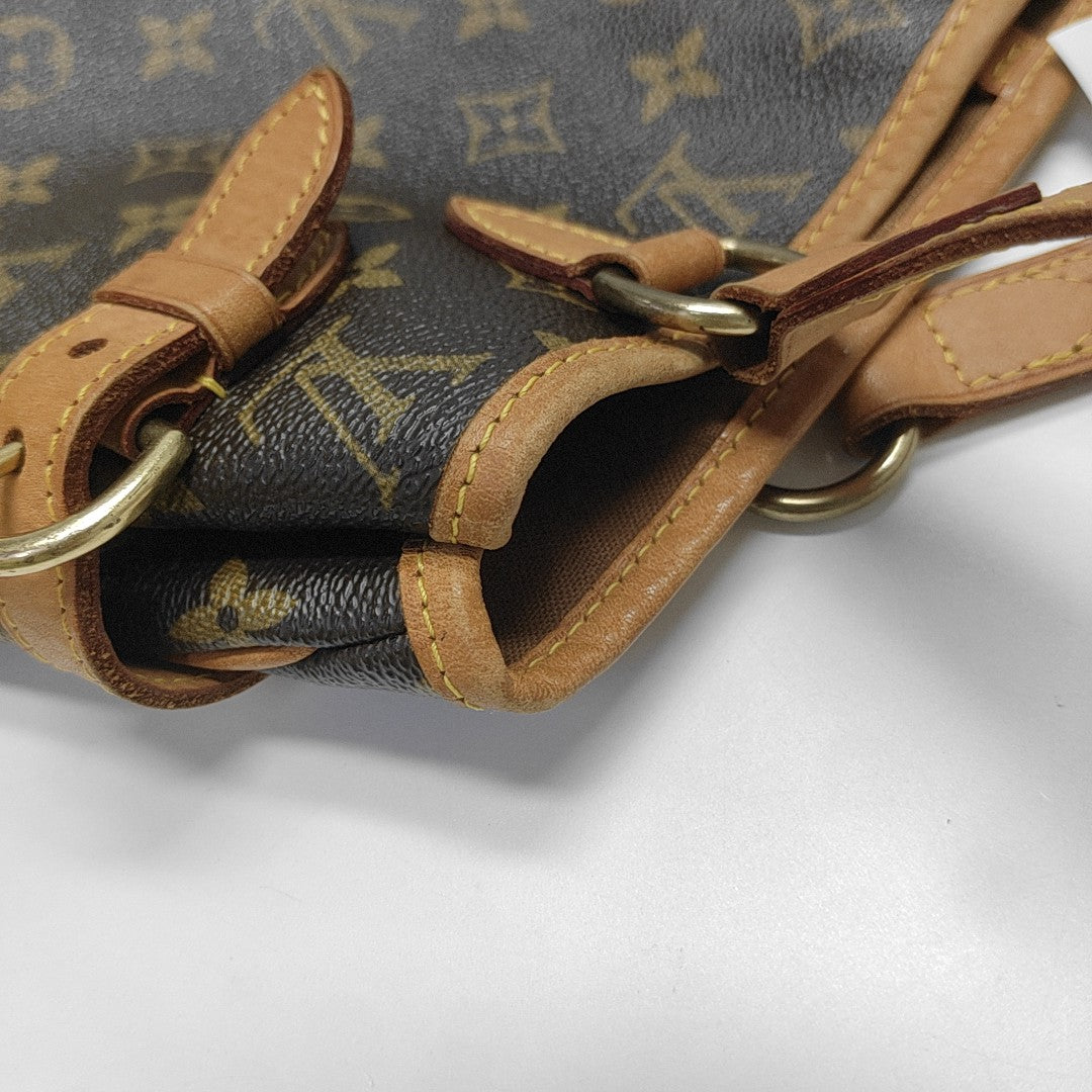 BATIGNOLLES MM Monogram Coated Canvas Brown