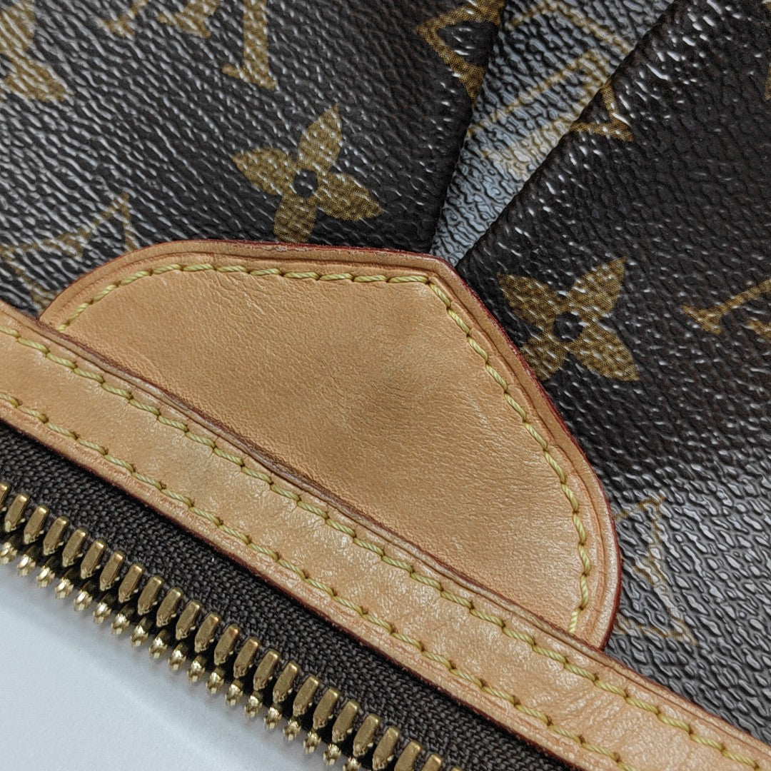 PALERMO GM Monogram Coated Canvas Brown