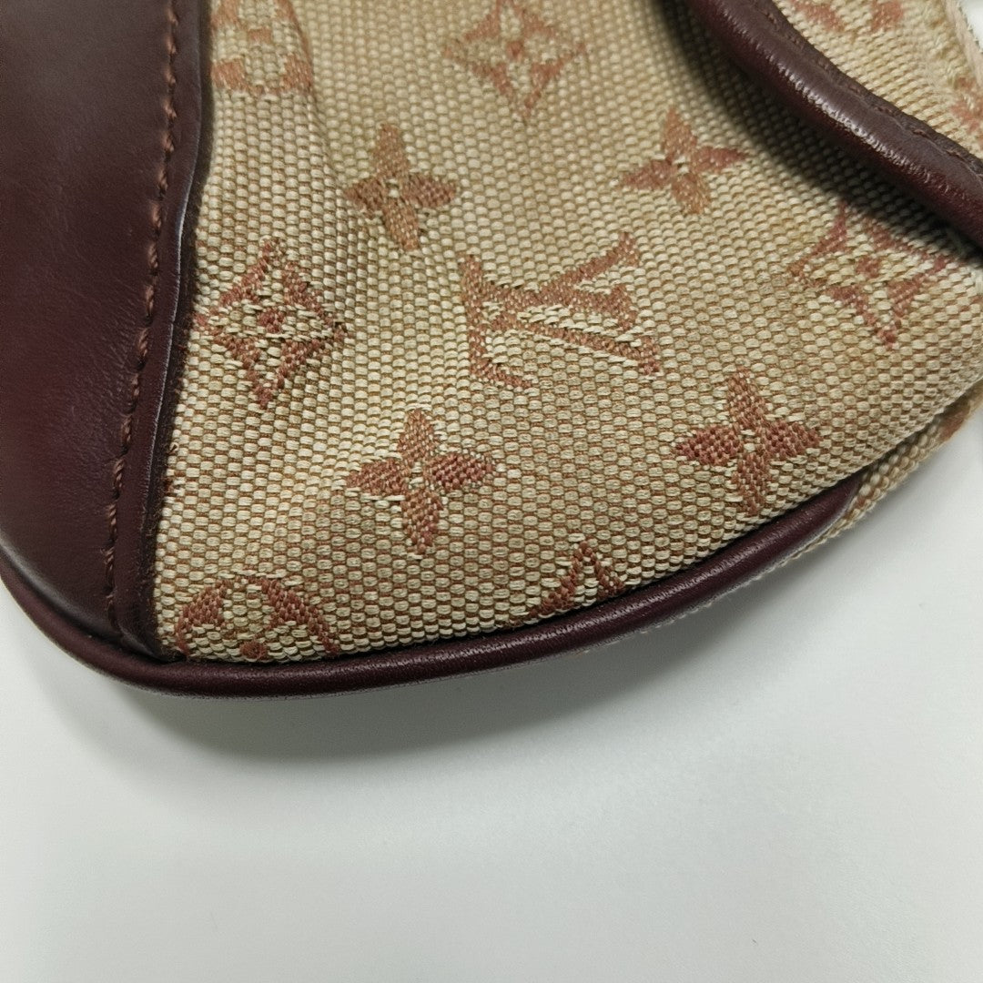 ANNE SOPHIE Monogram Canvas Beige