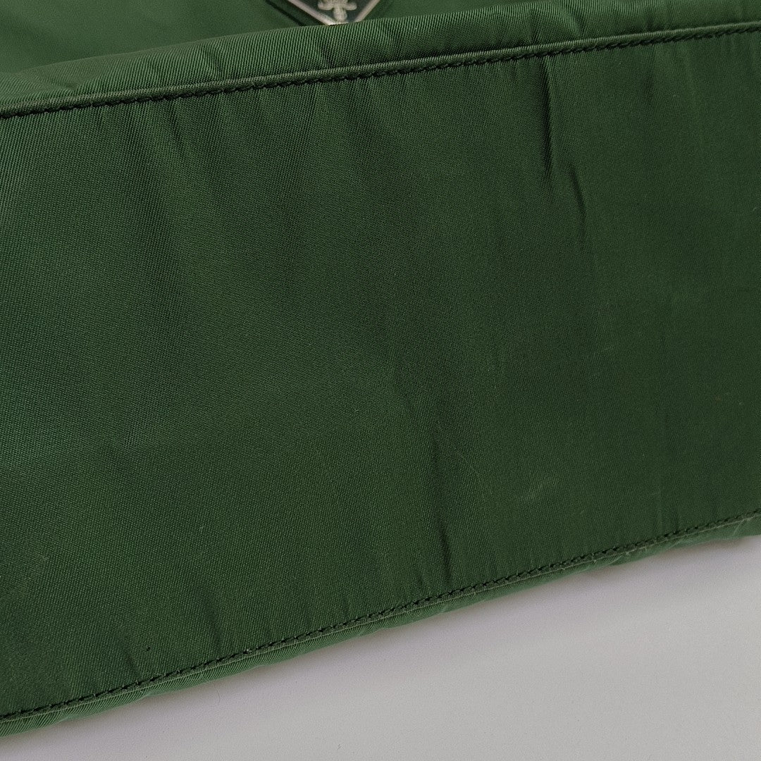 Nylon Tote Bag Green