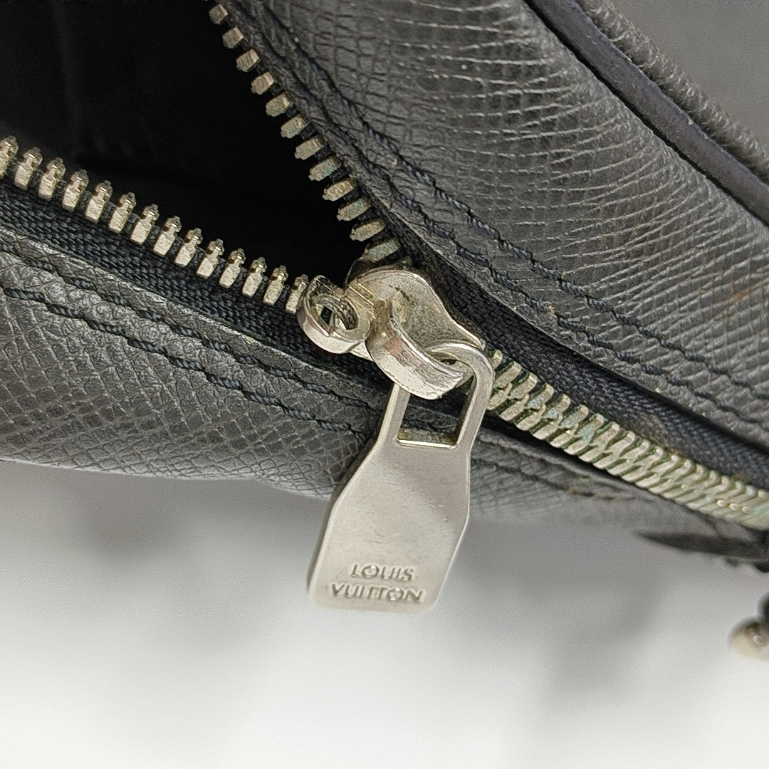 PORTE-DOCUMENTS Calfskin Gray
