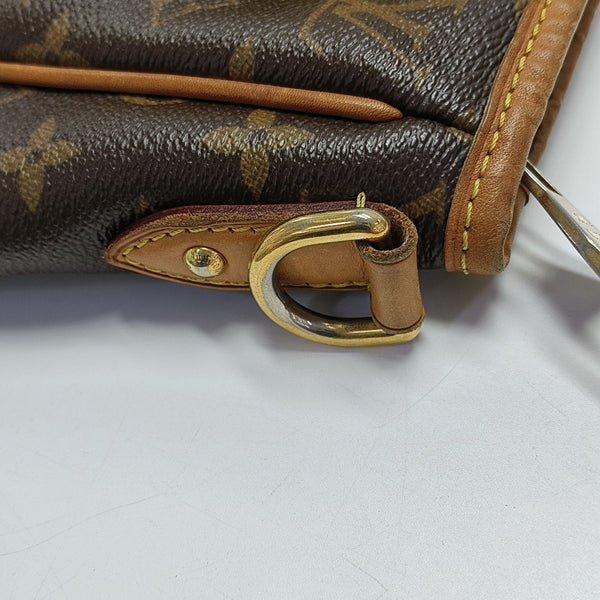 RETIRO GM Monogram Coated Canvas Brown