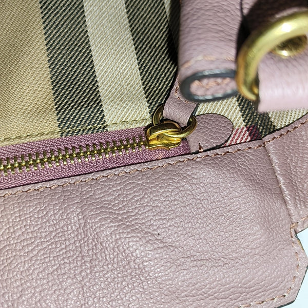 Buckle Calfskin Pink