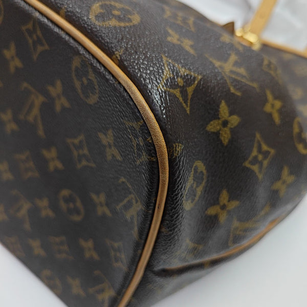 PALERMO GM Monogram Coated Canvas Brown