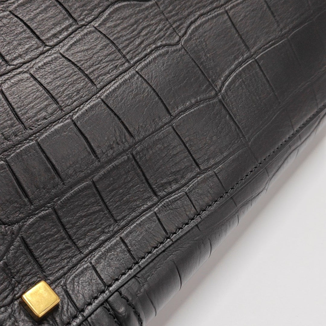 PHANTOM Medium Calfskin Black