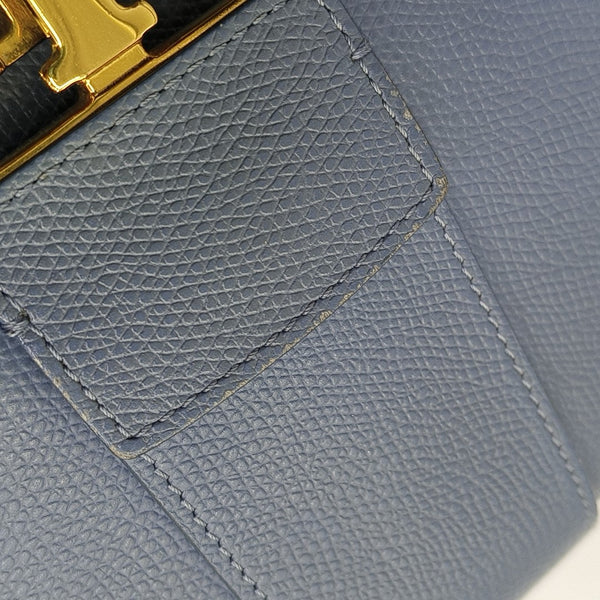 30 Montaigne Calfskin Blue
