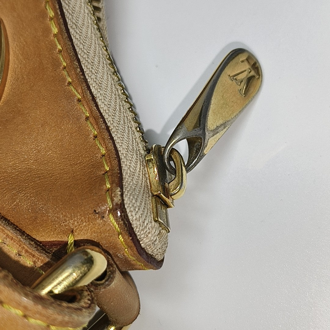 LV × TM GRETA Monogram Coated Canvas White