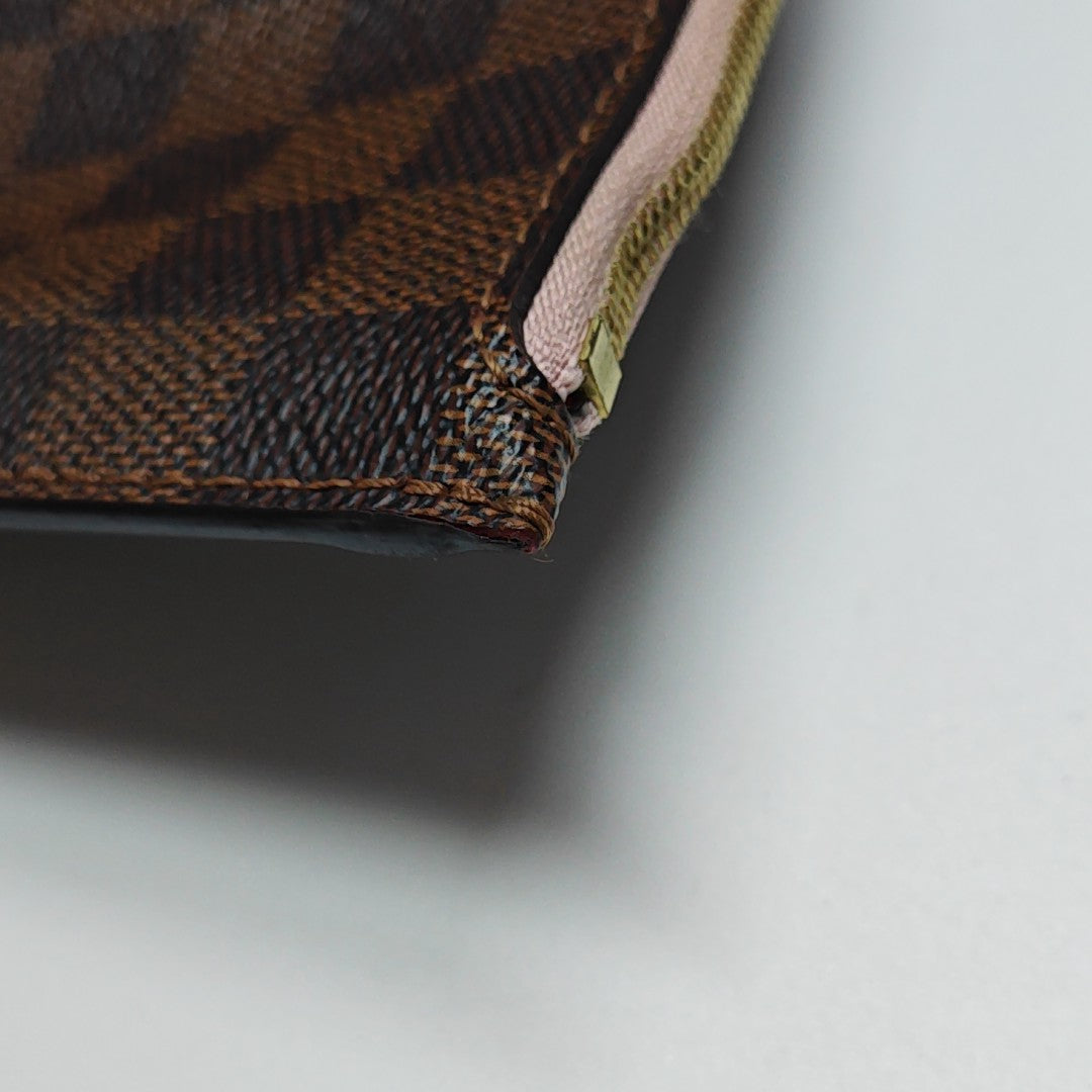 NEVERFULL MM Damier Ebene Coated Canvas Brown