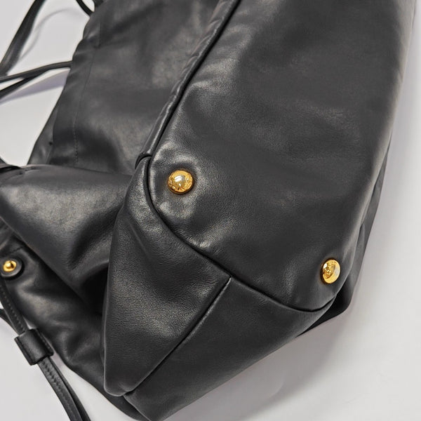 Calfskin Tote Bag Black