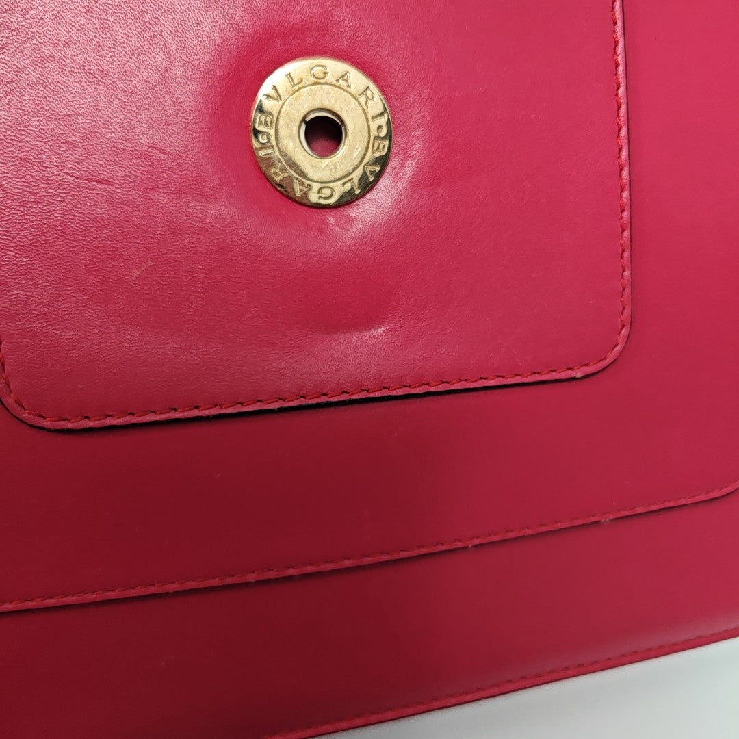 SERPENTI FOREVER Medium Quilted Calfskin Red