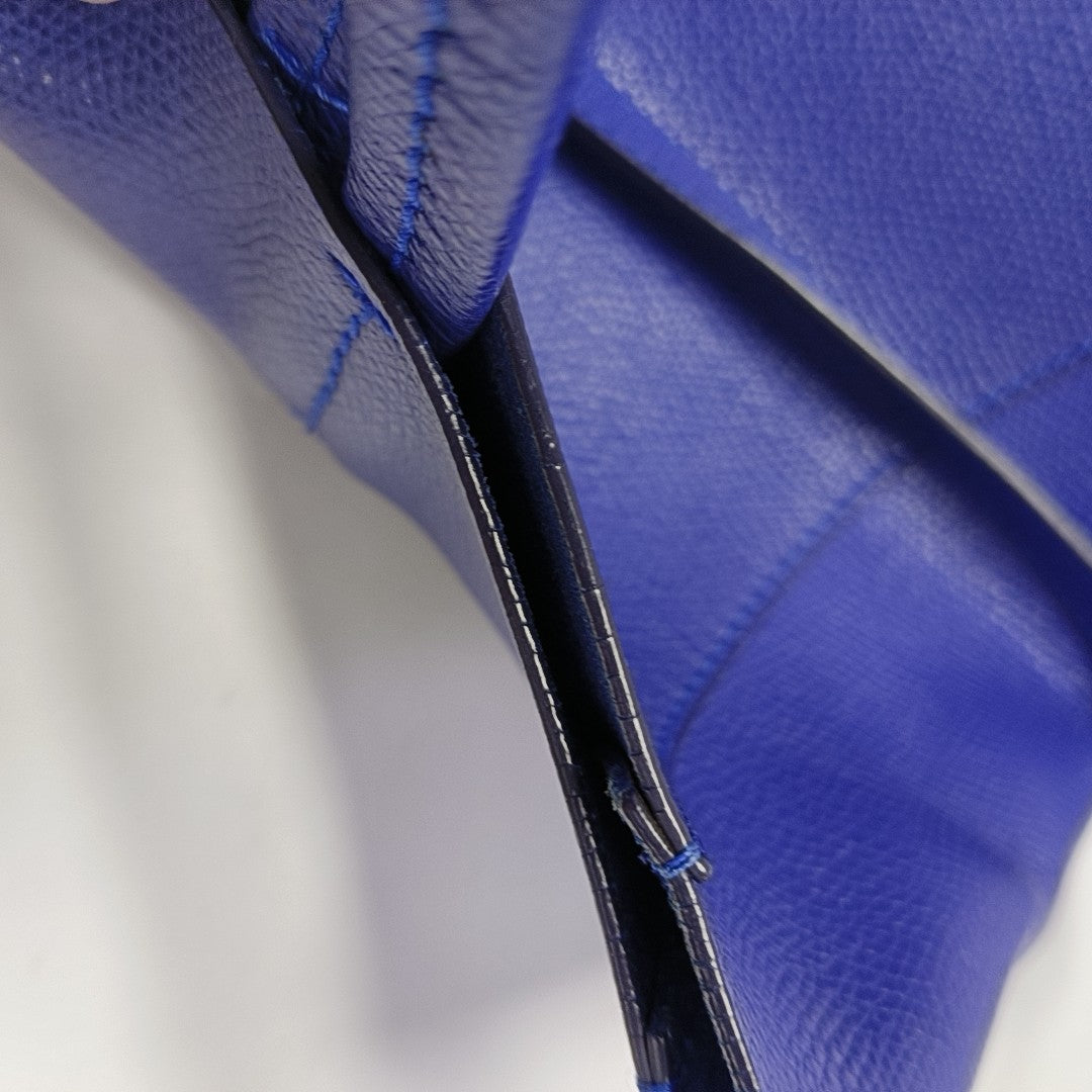 VERTICAL CABAS Mini Calfskin Blue