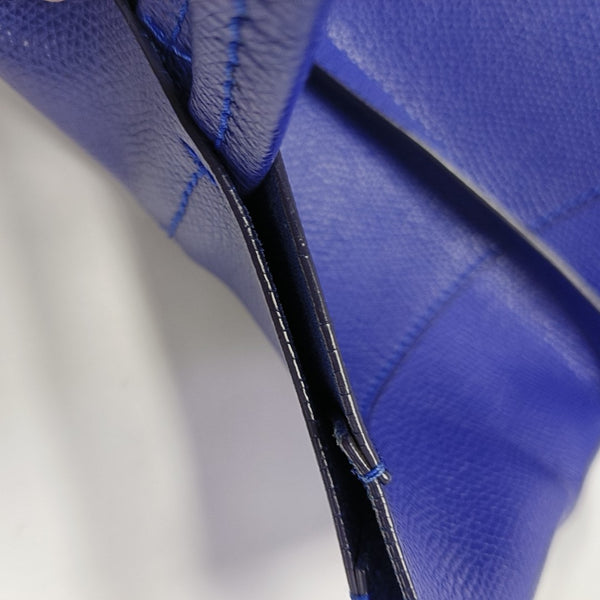 VERTICAL CABAS Mini Calfskin Blue
