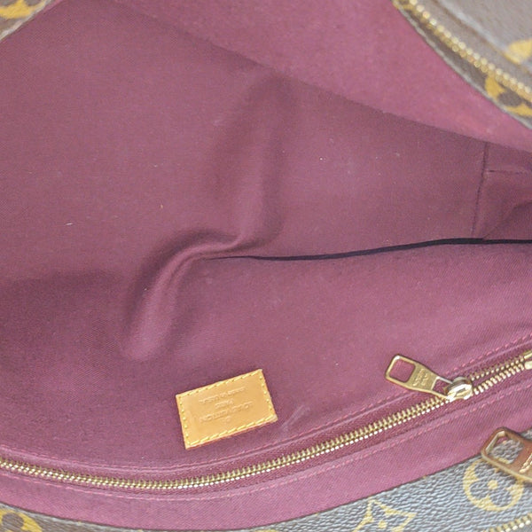 RASPAIL PM Monogram Coated Canvas Brown