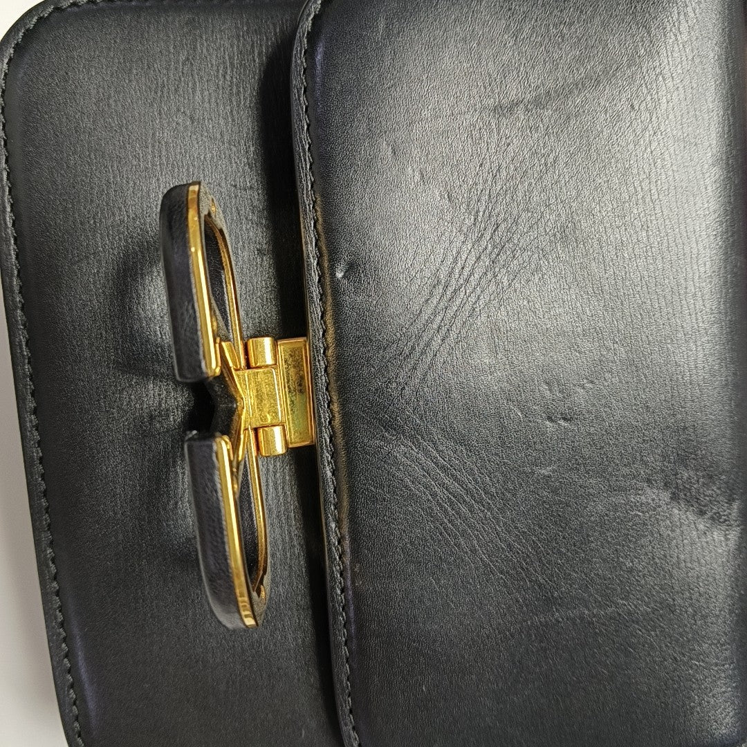 Vsling Small Calfskin Black