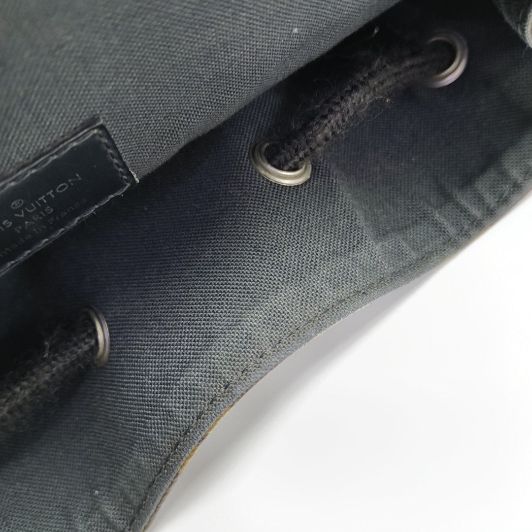 CHRISTOPHER MM Monogram Coated Canvas Brown