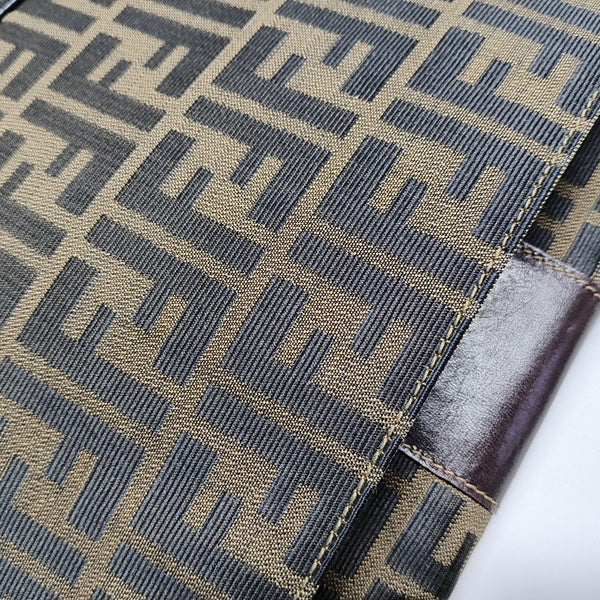 Bolso Bandolera de Lona Marrón