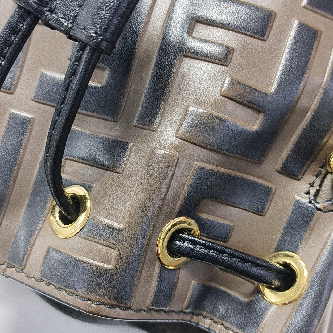 Mon Tresor Mini Monogram Calfskin Brown