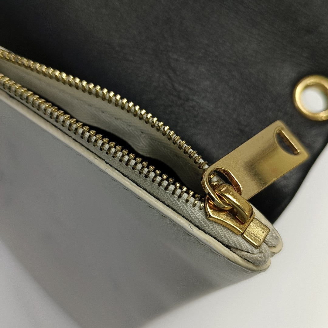 Calfskin Shoulder Bag Black