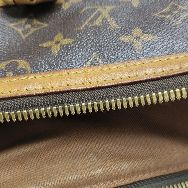 PALERMO GM Monogram Coated Canvas Brown