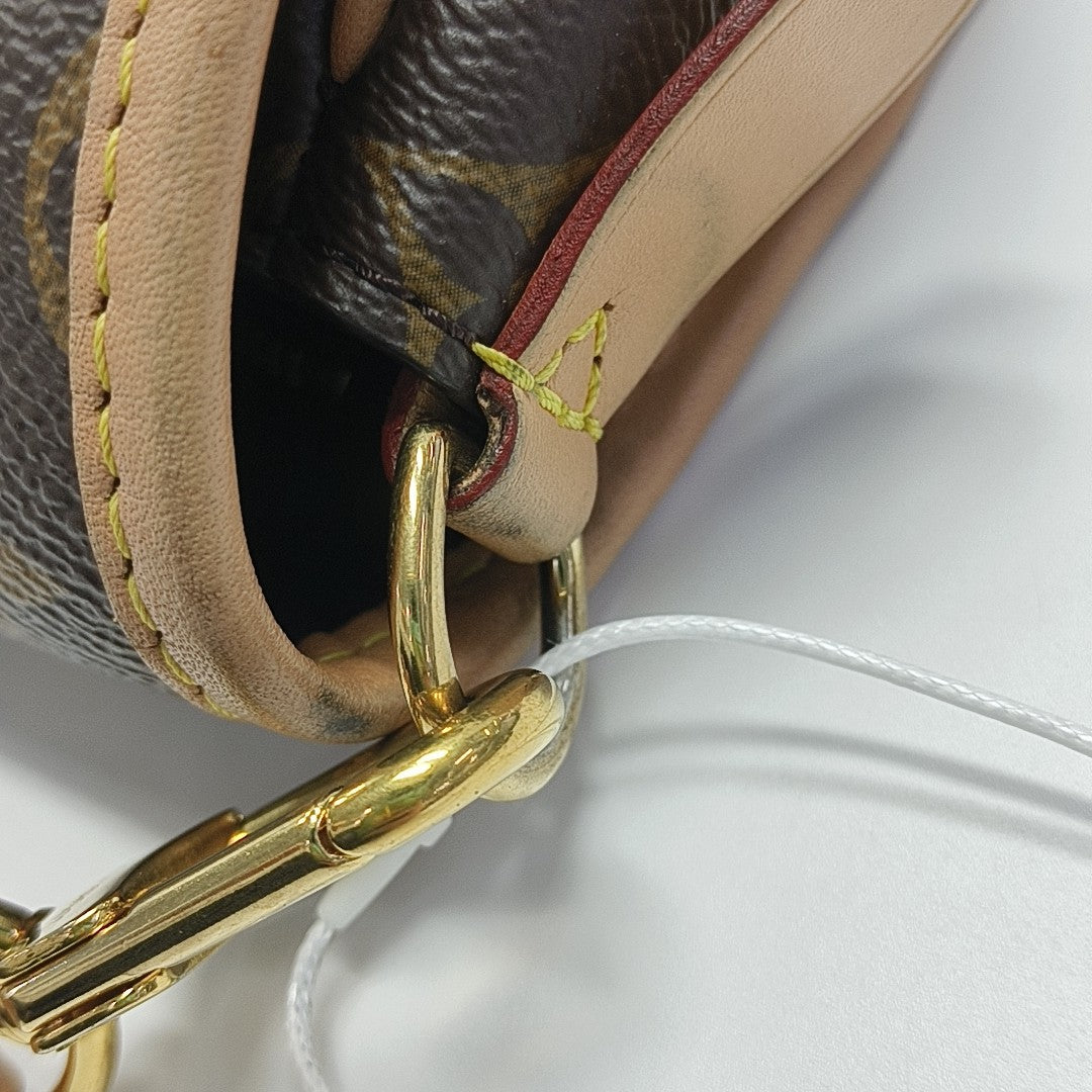 DIANE Monogram Coated Canvas Brown
