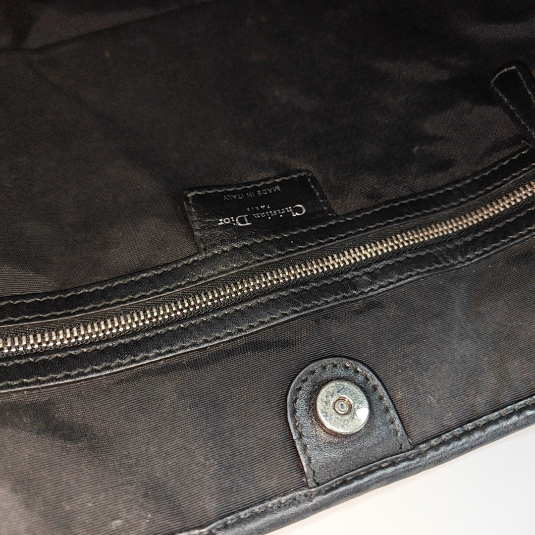 Panarea Cannage Coated Canvas Black