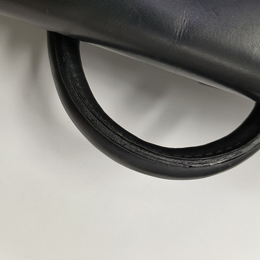 STEAMER Monogram Coated Canvas Black