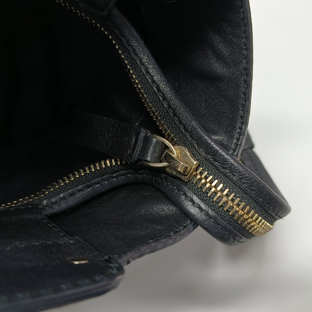 Rockstud Small Calfskin Black