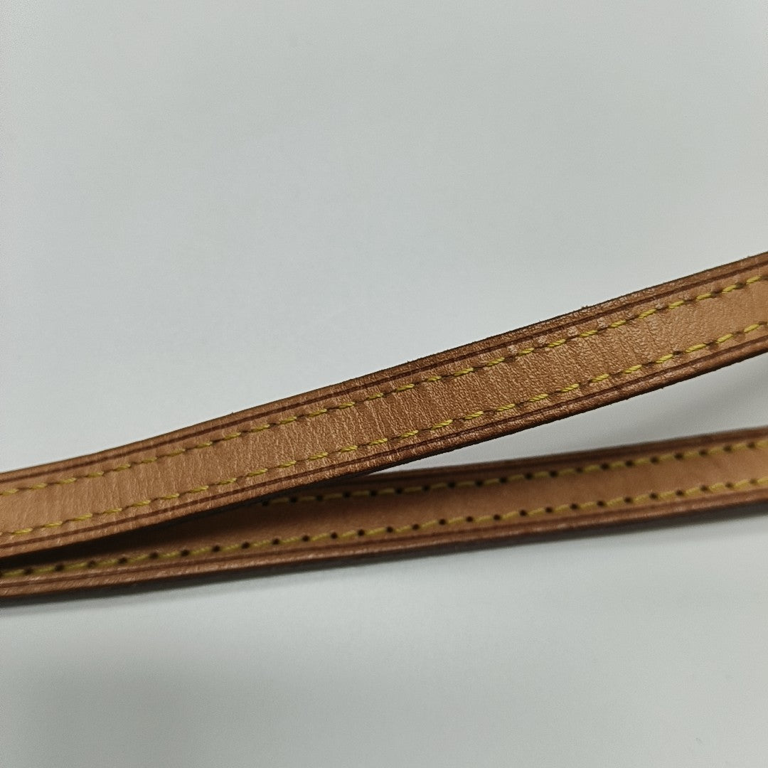 ALMA BB Monogram Coated Canvas Brown