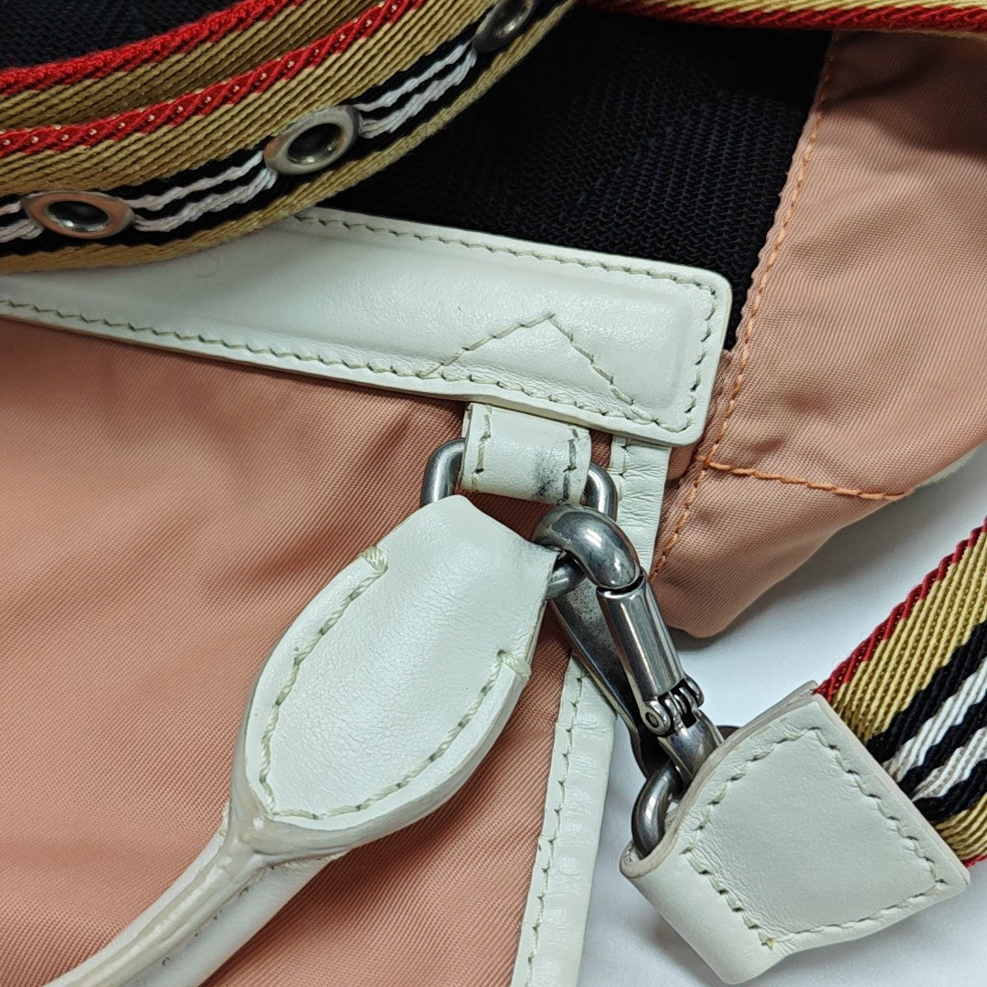 The Rucksack Nylon Pink