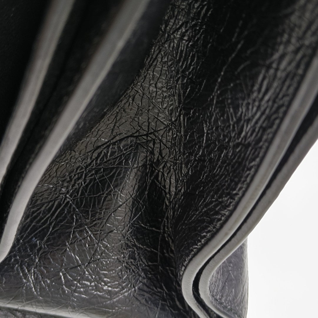 Crush Large Calfskin Black