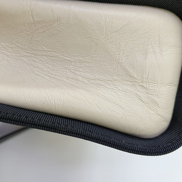 Quilted Calfskin Shoulder Bag Beige