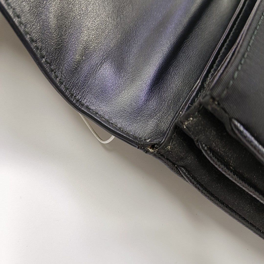 Calfskin Shoulder Bag Black