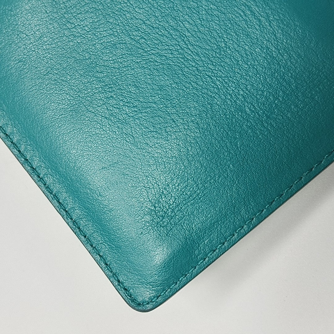 Ginny Calfskin Green