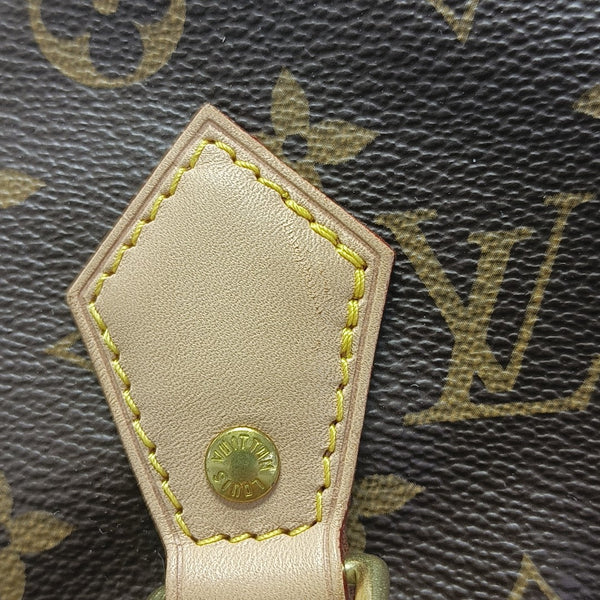 SPEEDY 25 Monogram Coated Canvas Brown