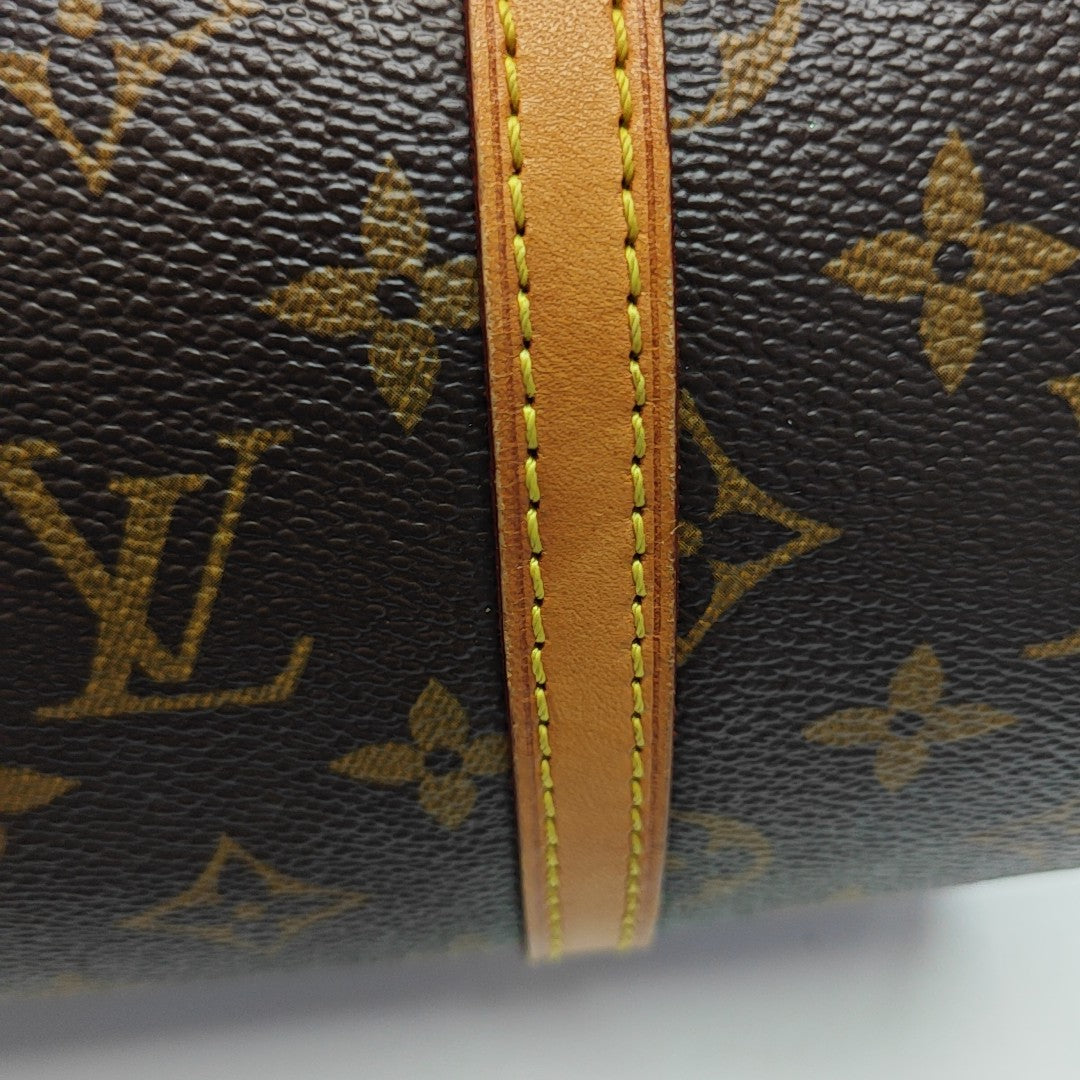 PAPILLON Monogram Coated Canvas Brown
