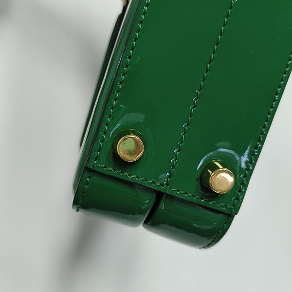 Sylvie 1969 Mini Patent Leather Green
