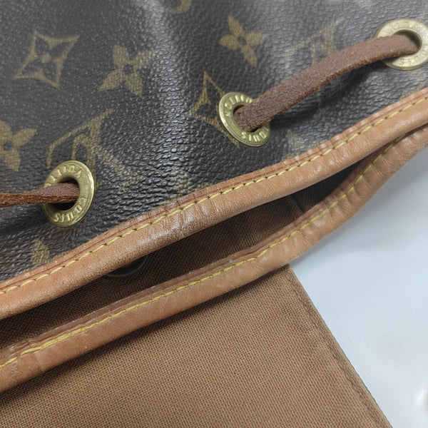 MONTSOURIS MM Monogram Coated Canvas Brown