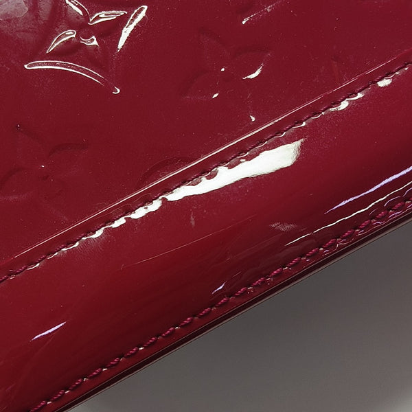ALMA BB Monogram Patent Leather Red