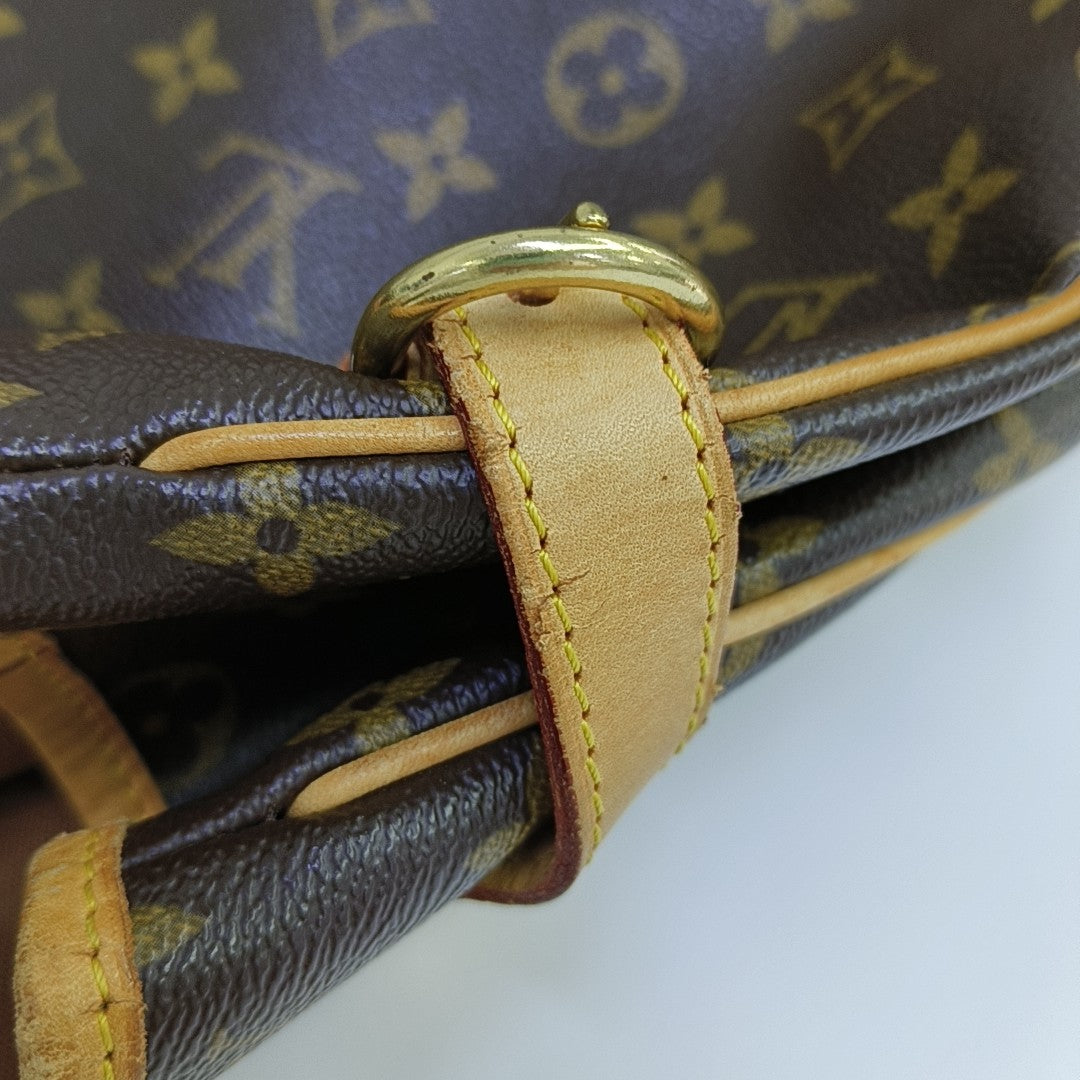BATIGNOLLES MM Monogram Coated Canvas Brown