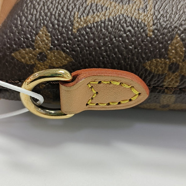 FOLD ME Monogram Coated Canvas Brown