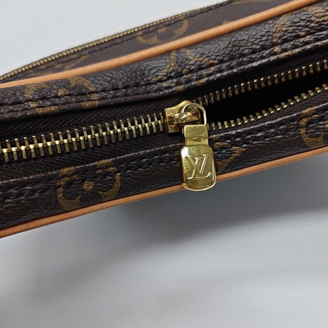 LOOP Monogram Coated Canvas Brown