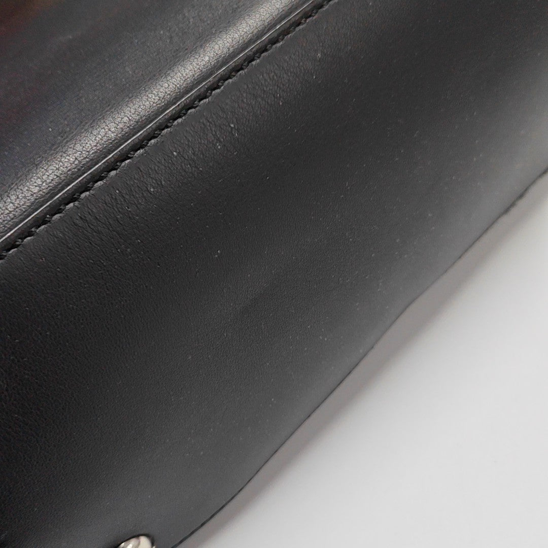 2 Jours Calfskin Black